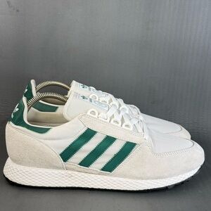 Adidas Forest Grove 'Collegiate Green' athletic sneaker shoes men’s size 10
